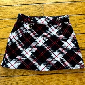 Janie & Jack plaid skirt